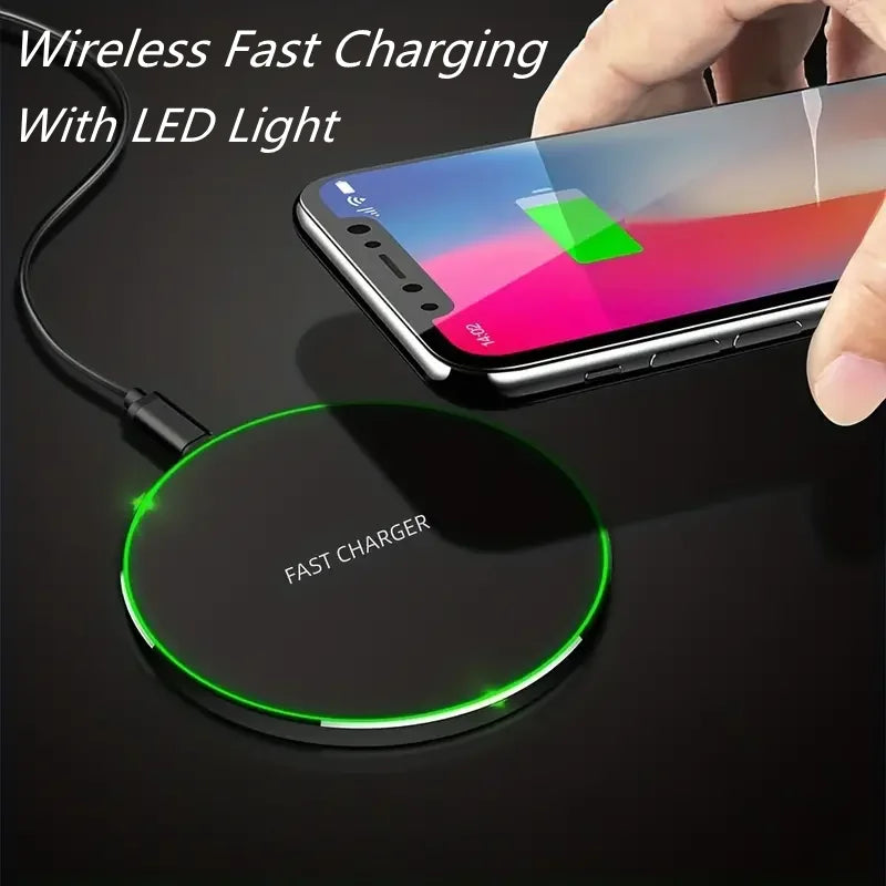 30W Kablosuz Hızlı Şarj Cihazı | iPhone 15, 14, 13, 12, Pro Max – Samsung S23, Xiaomi, Huawei Uyumlu Şarj Standı