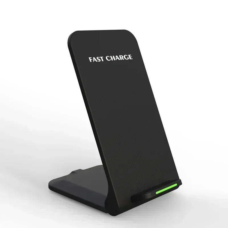 Katlanabilir Hızlı Şarjlı Kablosuz Masaüstü Şarj Standı – iPhone 11–16, Samsung S24/S23/S22, Xiaomi ve Tüm Qi Uyumlu Cihazlar için