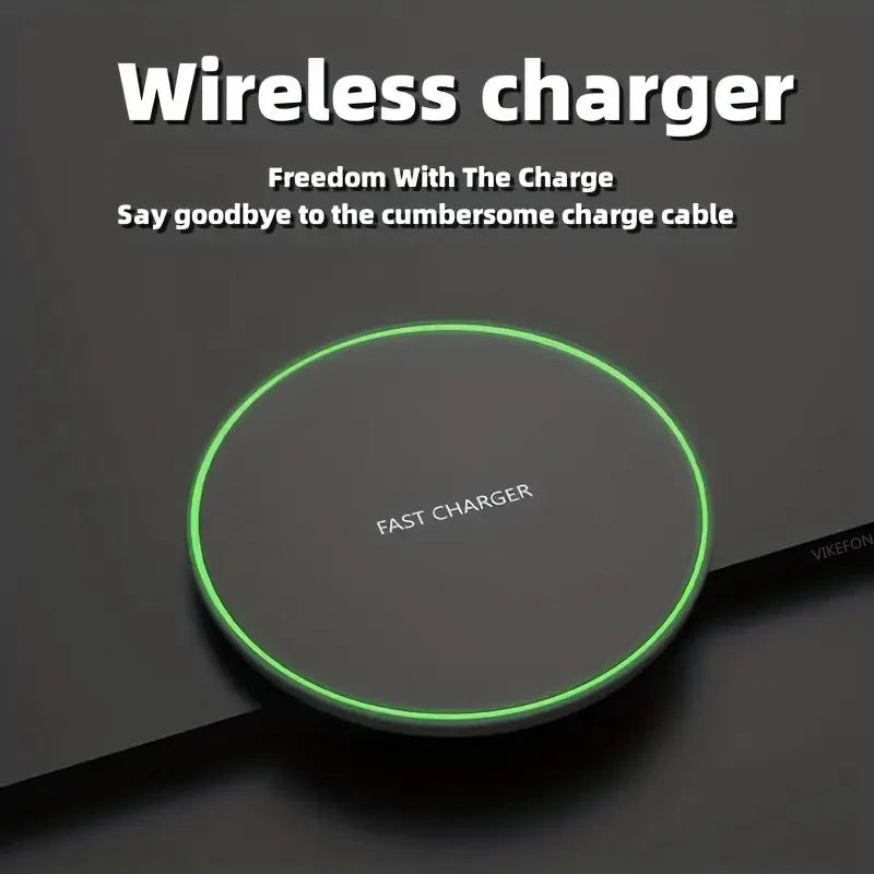 30W Kablosuz Hızlı Şarj Cihazı | iPhone 15, 14, 13, 12, Pro Max – Samsung S23, Xiaomi, Huawei Uyumlu Şarj Standı