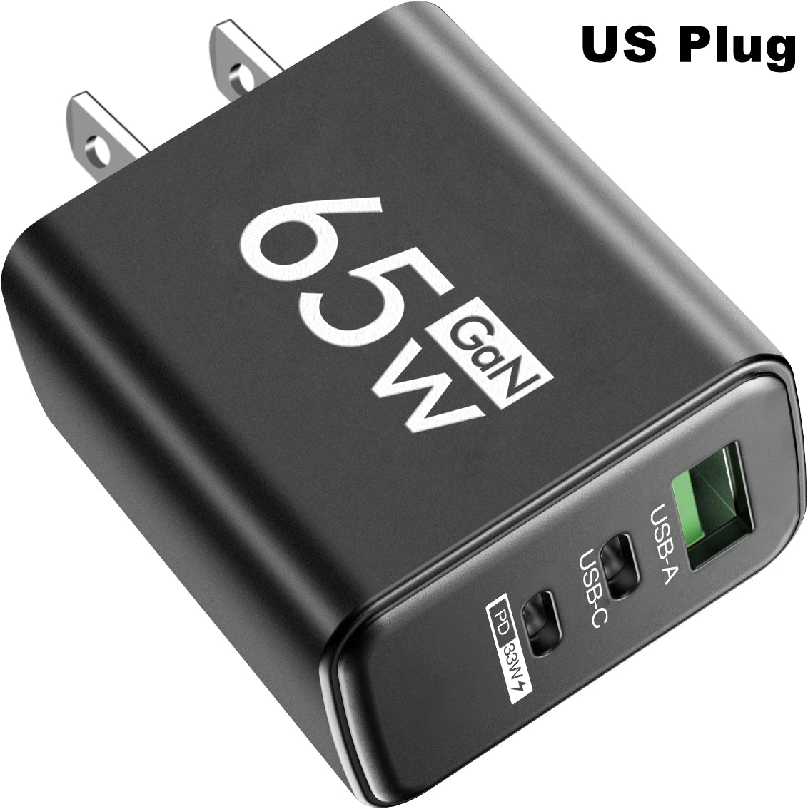 3 Portlu Hızlı Şarj Adaptörü | PD & QC3.0 Destekli | Type-C + USB | iPhone 16, Samsung, Xiaomi, Huawei Uyumlu Duvar Şarj Cihazı (EU/US/KR Priz)
