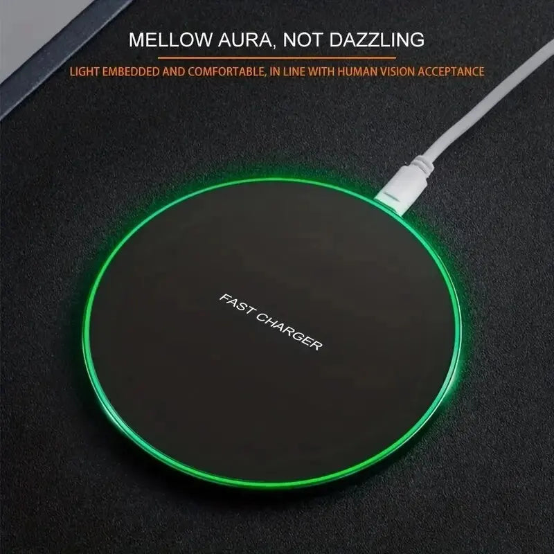 30W Kablosuz Hızlı Şarj Cihazı | iPhone 15, 14, 13, 12, Pro Max – Samsung S23, Xiaomi, Huawei Uyumlu Şarj Standı