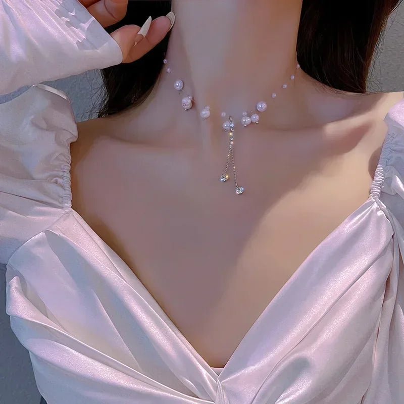 Gümüş Renk Kalp Kolye | Kadın Zarif Kalpli Kolye | Günlük ve Parti Kombinleri İçin Şık Takı | Love Heart Charm Necklace