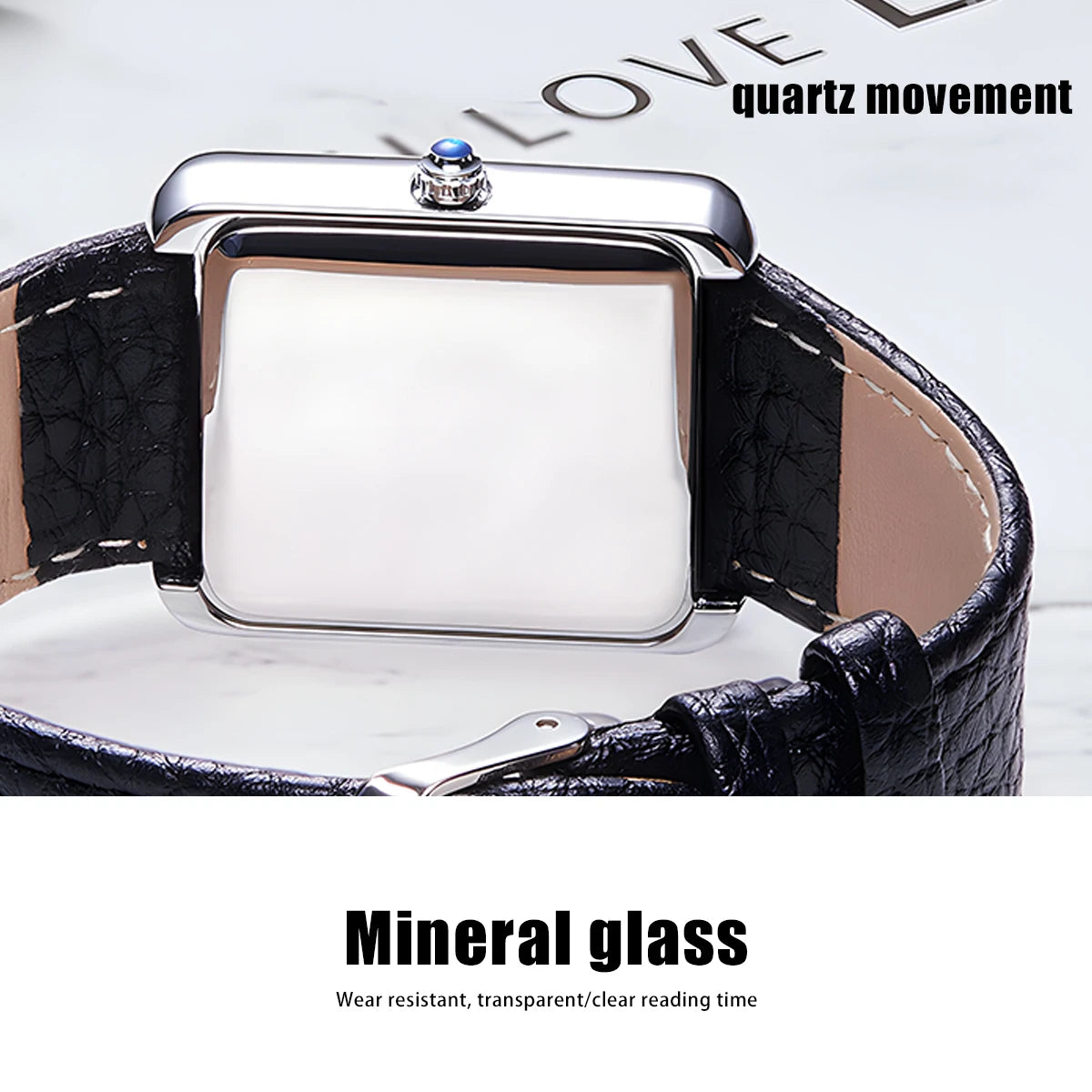 OGEDA 2025 Erkek Quartz Spor Saat – Su Geçirmez (3 ATM), Mineral Cam, Şık ve Dayanıklı Tasarım